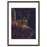 Dark Baroque Table still life moody still life oils thumbnail