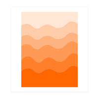 Orange gradient design (Print Only)