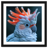 Cockatoo Bird With Orange Crest Portrait thumbnail