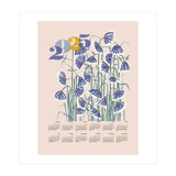 calendar 2025 pastel flowers  (Print Only) thumbnail