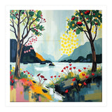 Serene Mountain Lake Landscape (Print Only) thumbnail