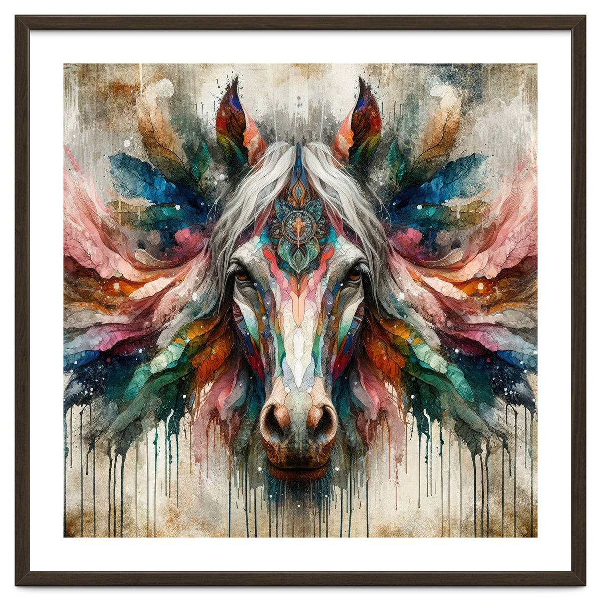 Ornate Horse Portrait