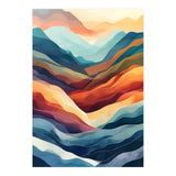 Abstract Ethereal Mountain Landscape (Print Only) thumbnail