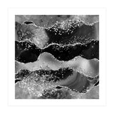 Black Glitter Agate Texture 07  (Print Only) thumbnail