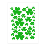 Lucky leaf clovers (Print Only) thumbnail
