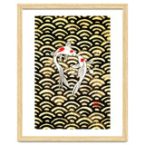 2 Koi In Wood thumbnail