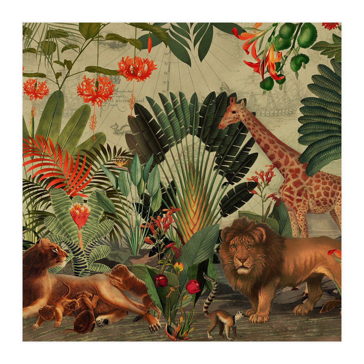 African Jungle Adventure (Print Only)