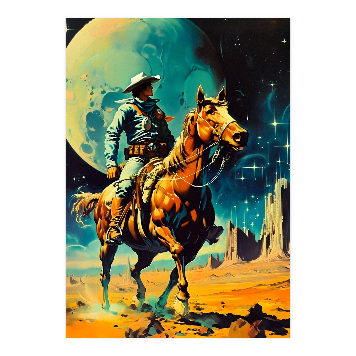 The Space Cowboy (Print Only)