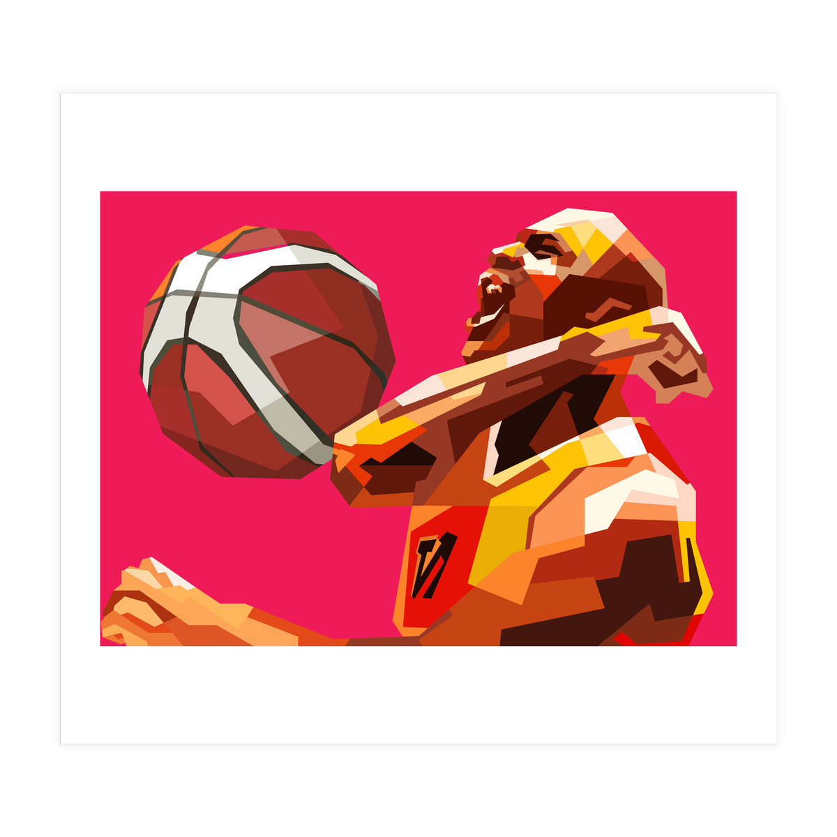 Magic Johnson Retro Sport NBA (Print Only)