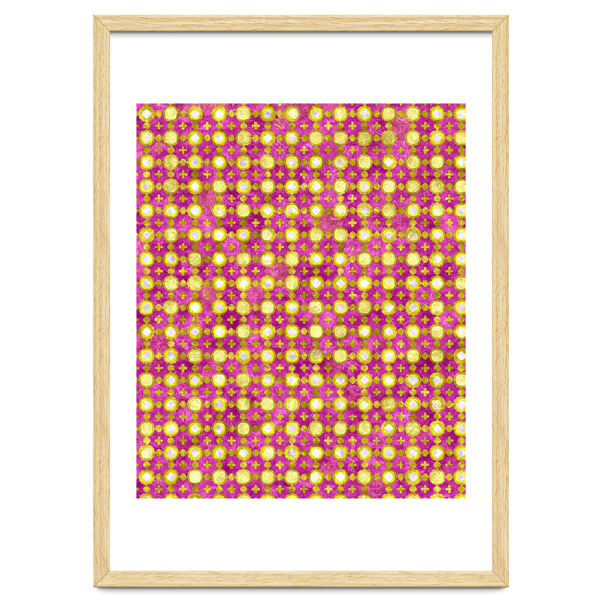 Indian Mirror Fabric