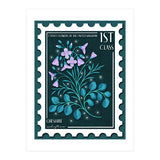 The Cheshire Cuckooflower Postage Stamp (Print Only) thumbnail