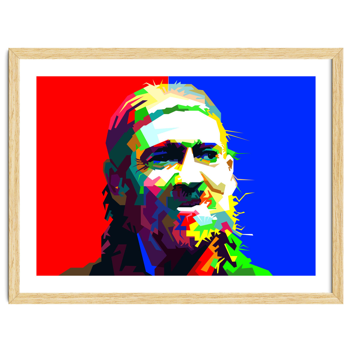 Willie Nelson Pop Art WPAP