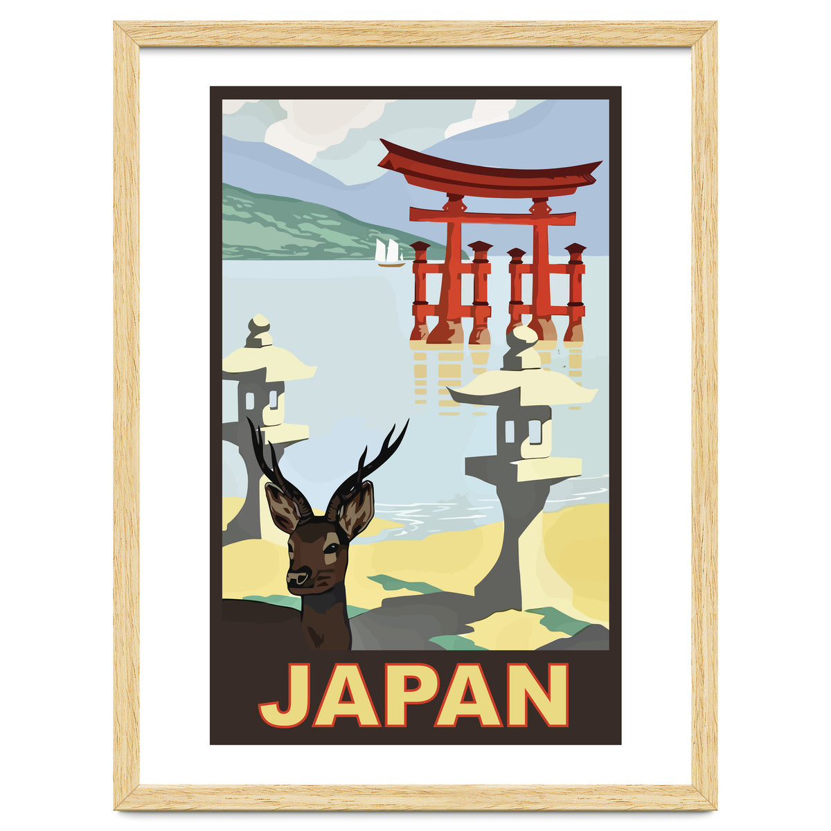Japan Travel Poster