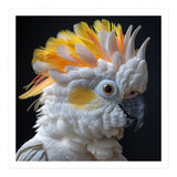 Close Up Of A Cockatoo Parrot With Yellow Crest (Print Only) thumbnail