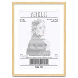Receipt Art Adele thumbnail
