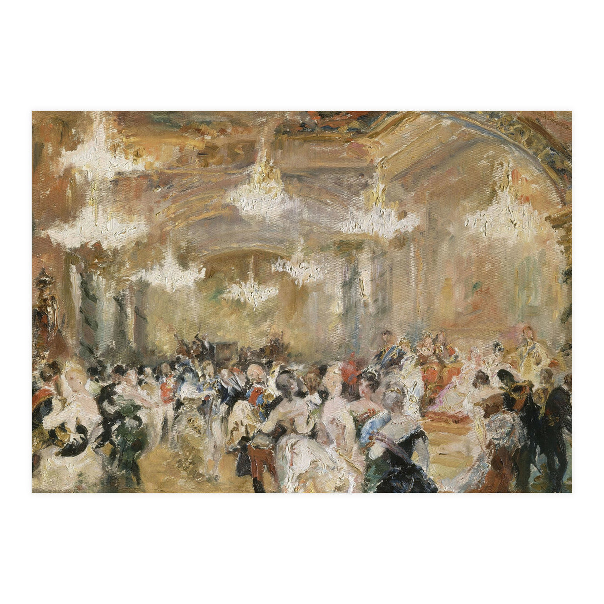 BALL IN PALACE. (Print Only)