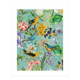 Birds In Tropical Jungle  (Print Only) thumbnail