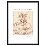“napoleon Crossing The Alps,” – Jacques Louis David thumbnail