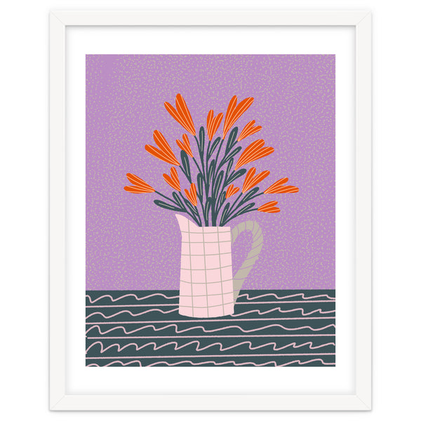 Floral Pitcher