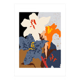 Abstract Lilies Close Up (Print Only) thumbnail