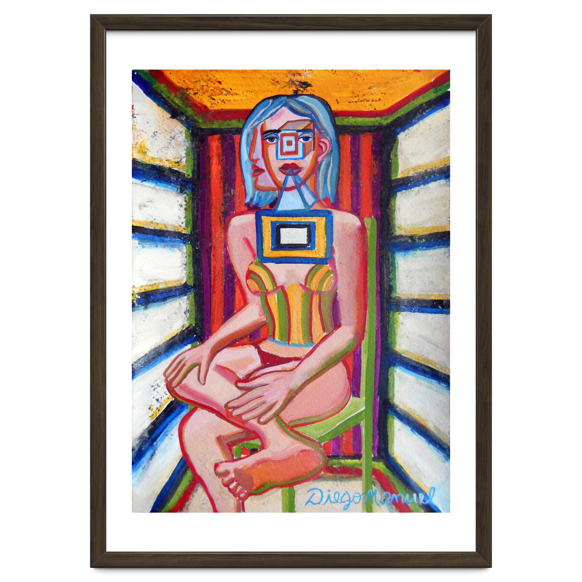 Mujer En La Silla 12