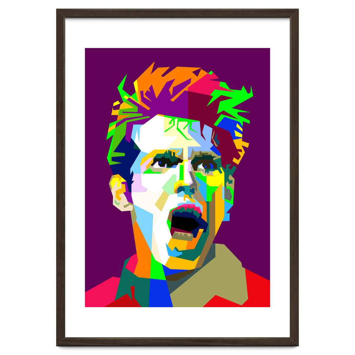 Ricardo Kaka Brazilian Football Pop Art WPAP