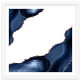 Navy & Rose Gold Agate Texture 30 thumbnail