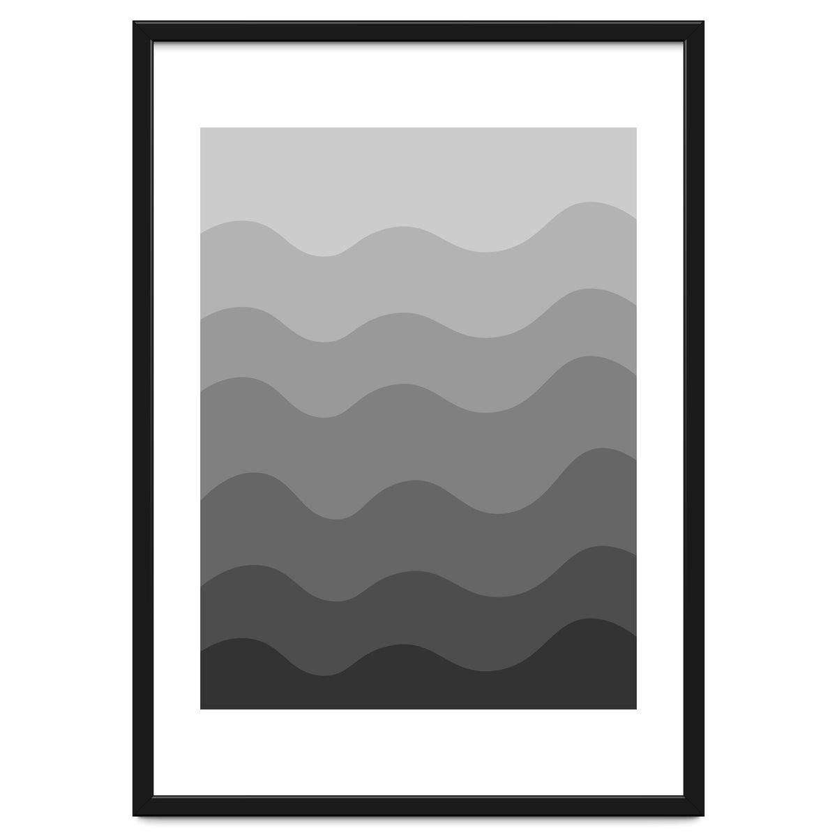 Grey gradient design