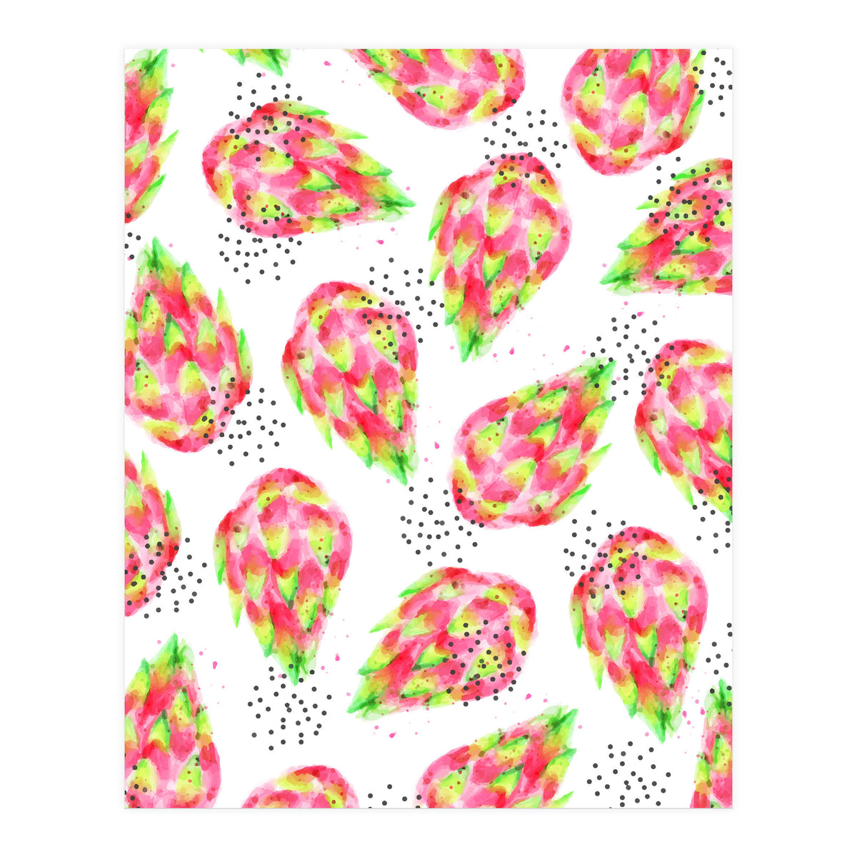 Dragon Fruit #society6 #decor #pattern (Print Only)