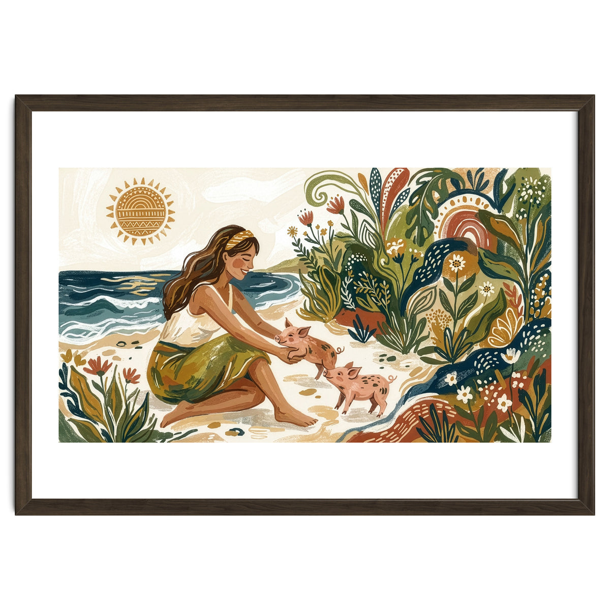 Playful Pigs Paradise