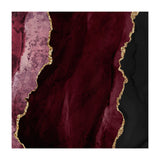 Burgundy & Gold Agate Texture 01 (Print Only) thumbnail