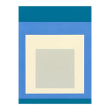 JOSEF ALBERS - HOMAGE TO THE SQUARE: BLUE WHITE GREY (Print Only) thumbnail