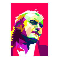 Phil Collins Pop Art WPAP (Print Only)