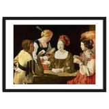 French school. The Cheater with the Ace of Diamonds. Le Tricheur à l'As de Carreaux. 17th century... thumbnail