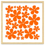 Orange Flowers Pattern thumbnail