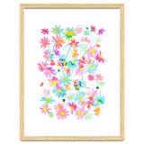 Daisies Spring Floral Pastel Watercolor thumbnail