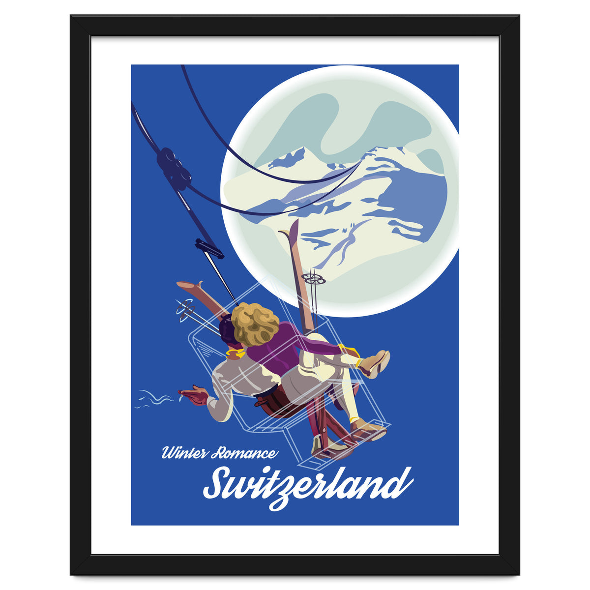 Winter Romance In Switzerland