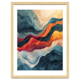Abstract Flowing Mountain Landscape thumbnail
