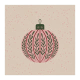 Christmas globe with branches (Print Only) thumbnail
