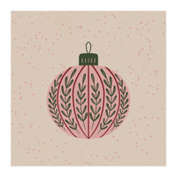Christmas globe with branches (Print Only)