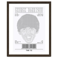 Receipt Art George Harrison