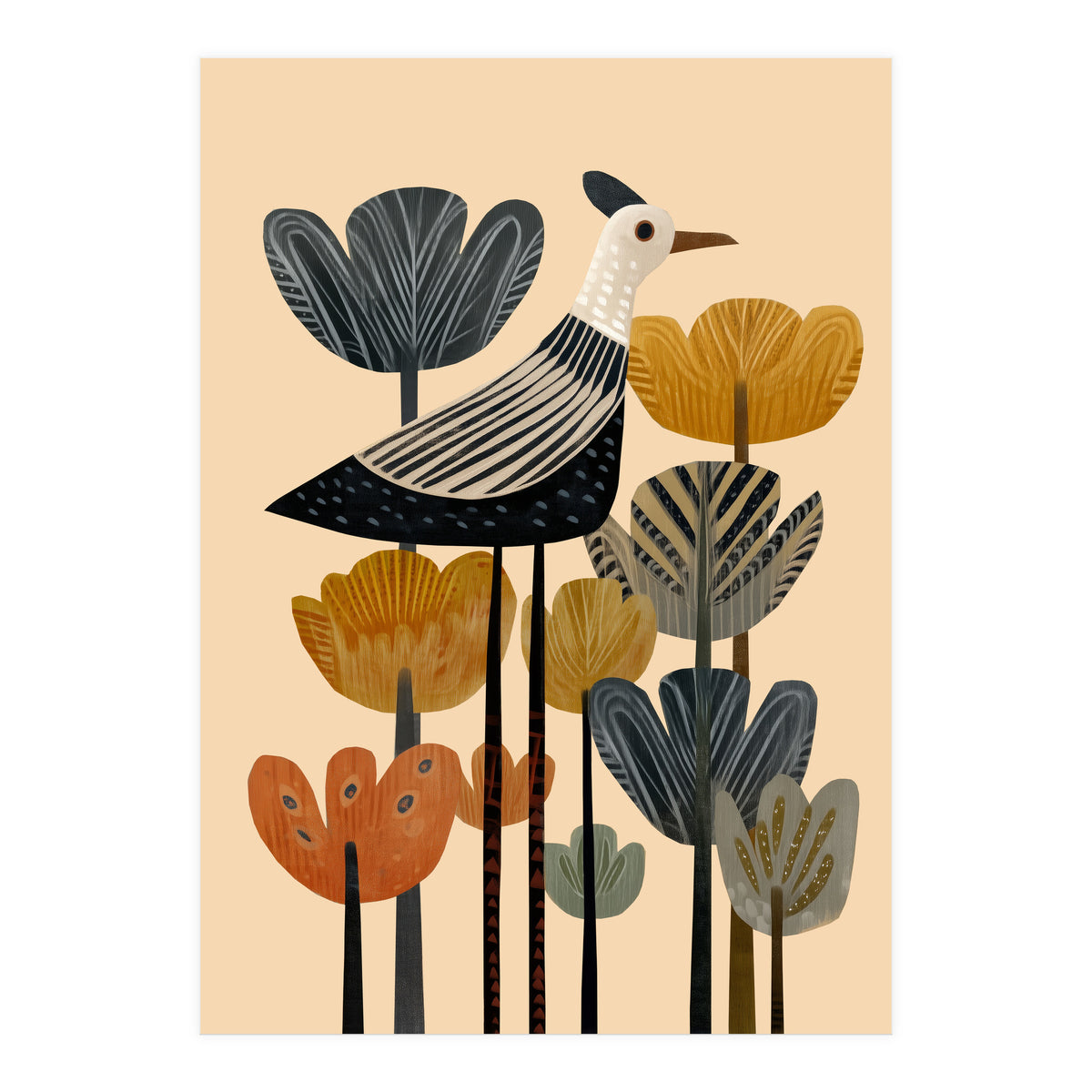 The Blooming Bird (Print Only)