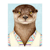 Otter Portrait in Jacket (Print Only) thumbnail