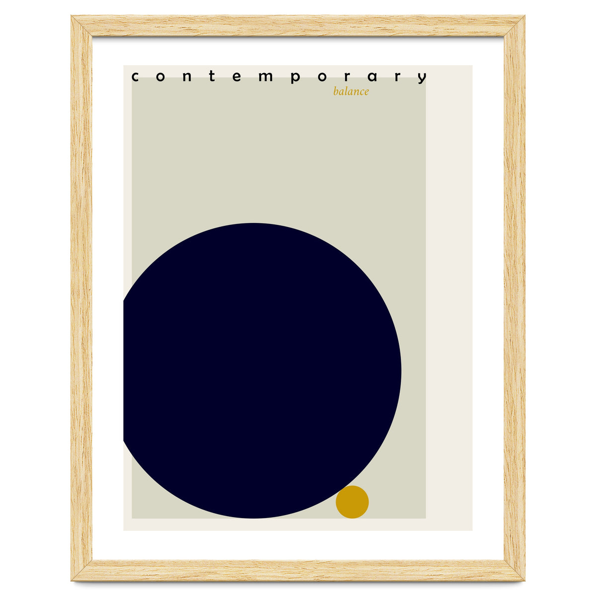 expectant iteration contemporary balance