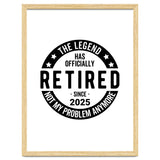 The Legend Has Officially Since 2025 Funny Retirement thumbnail
