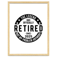 The Legend Has Officially Since 2025 Funny Retirement