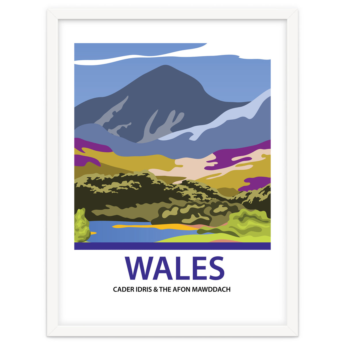 Wales Cader Idris And The Afon Mawddach