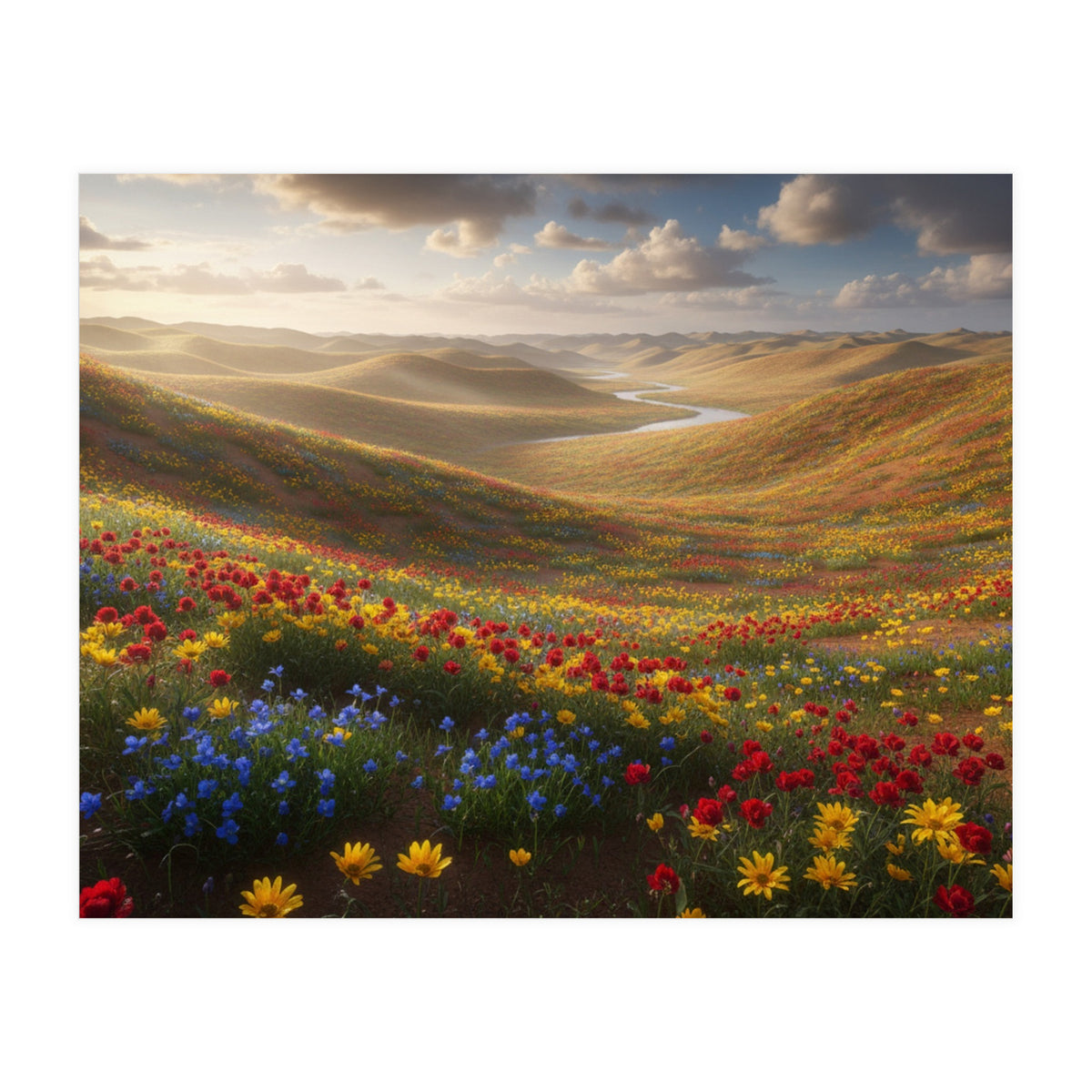 Whimsical Forest Pathway (Print Only)