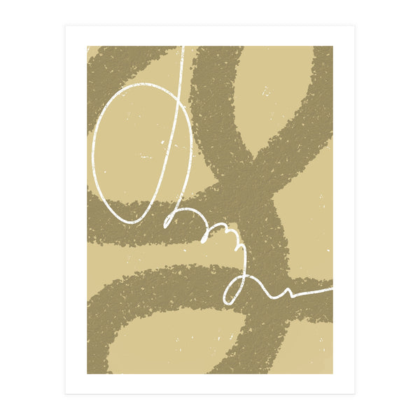 Dance of Lines on Sand Dunes (Print Only)