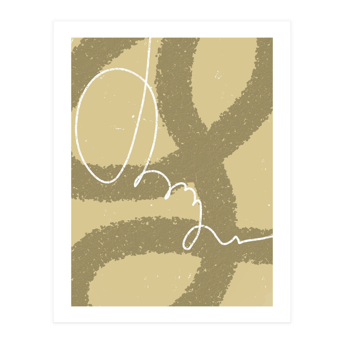 Dance of Lines on Sand Dunes (Print Only)